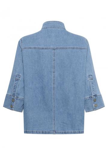 Джинсовая жилетка