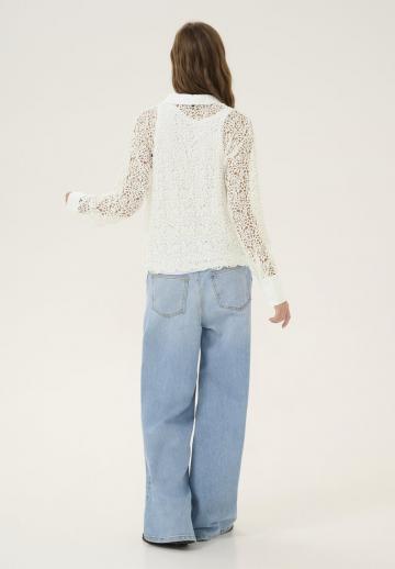 Кружевная блузка