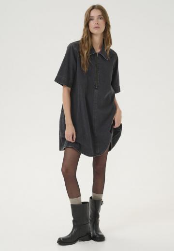 Джинсовое платье