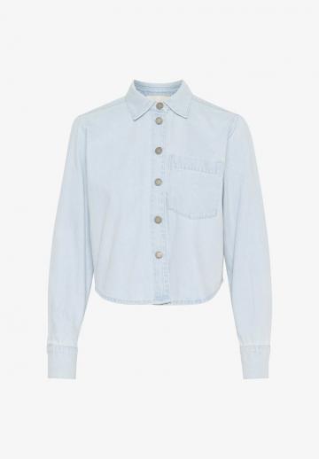 Джинсовая блузка