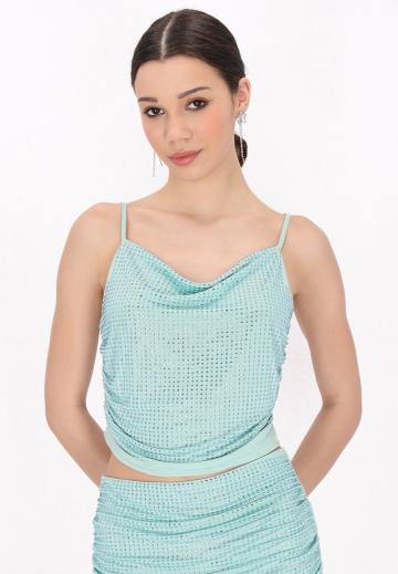 Топ на бретельках