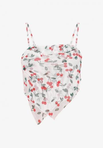 Топ на бретельках