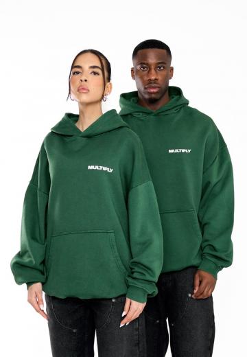 Пуловер с капюшоном