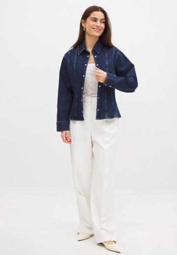 Джинсовая жилетка