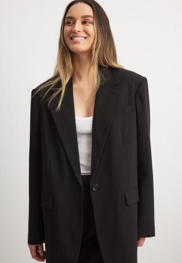 Длинный блейзер