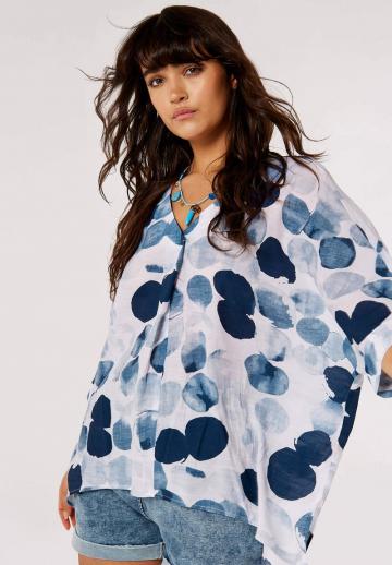 Длинная блузка