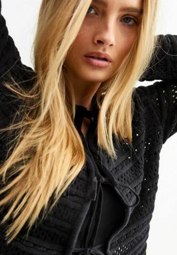 Вязаная кофта