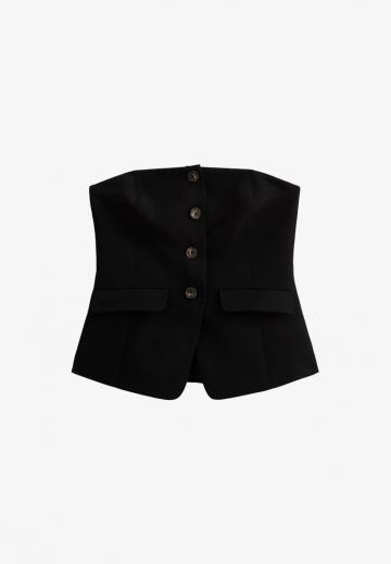 Топ без бретелек