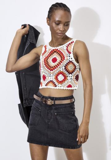 Джинсовая юбка