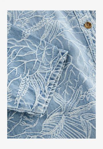 Джинсовая блузка