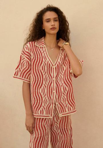 Вязаная кофта