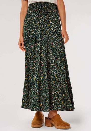 Юбка с воланами