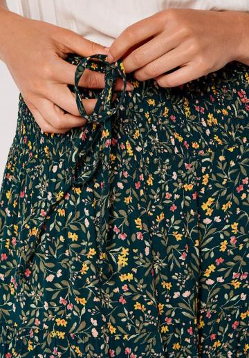 Юбка с воланами