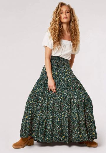 Юбка с воланами