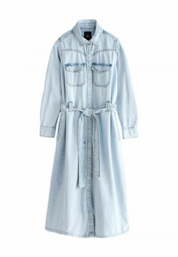 Джинсовое платье