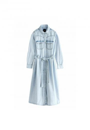 Джинсовое платье