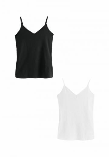 Топ на бретельках