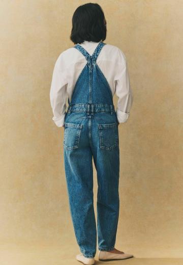 Джинсовый комбинезон