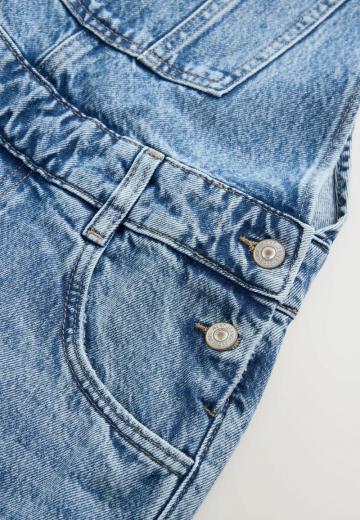 Джинсовый комбинезон