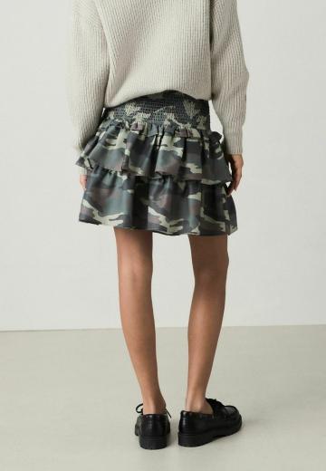 Юбка с воланами