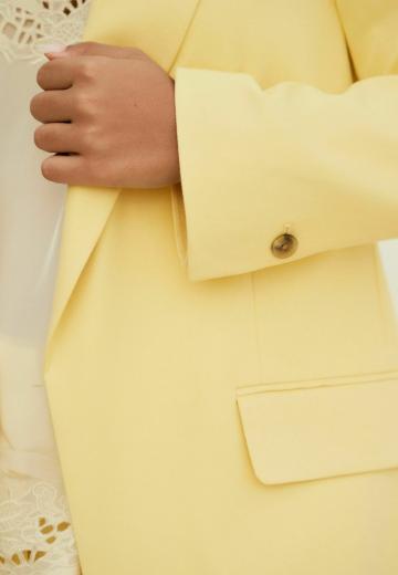 Длинный блейзер