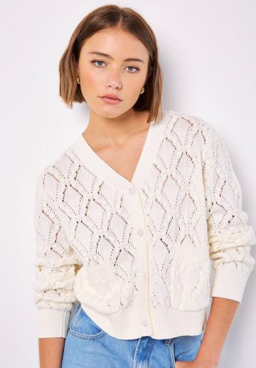 Вязаная кофта