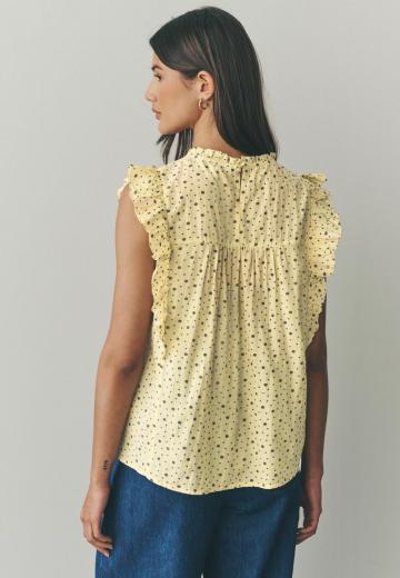 Блузка без рукавов