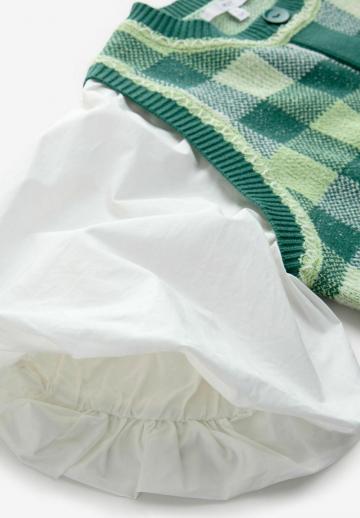 Вязаный жилет