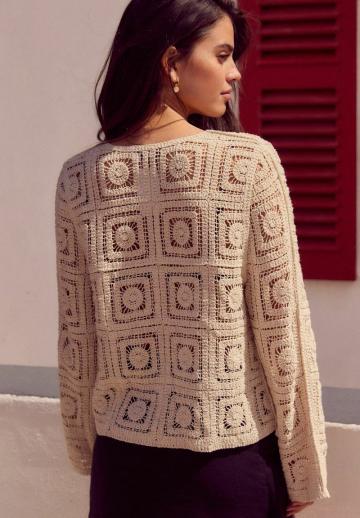 Жаккардовая кофта