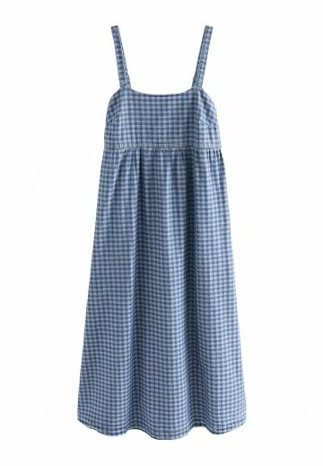 Джинсовое платье