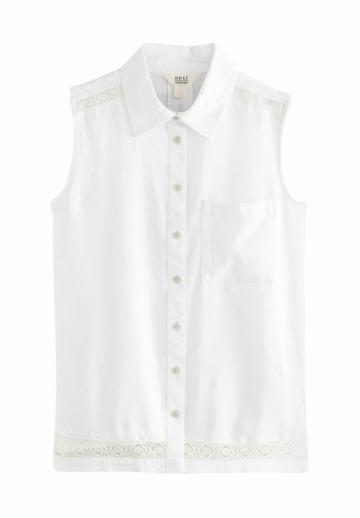 Блузка без рукавов