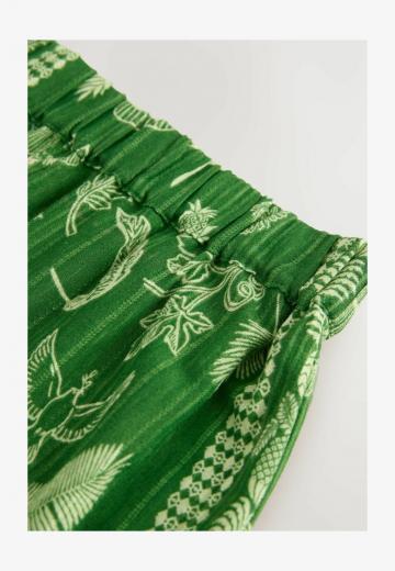 Юбка с воланами