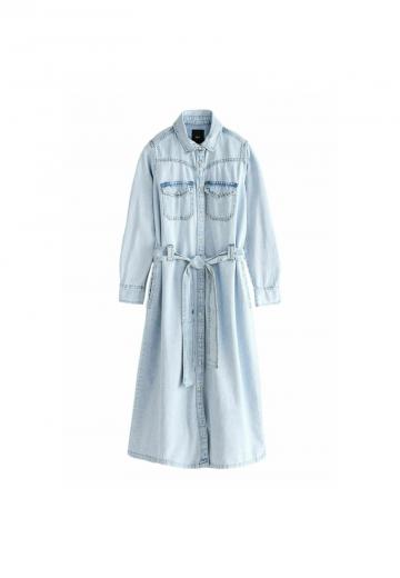 Джинсовое платье