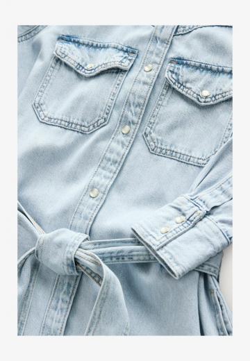 Джинсовое платье