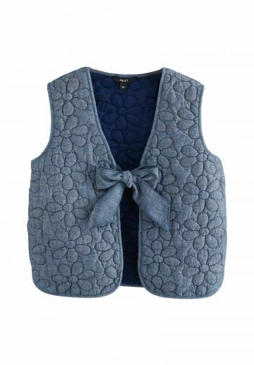 Джинсовая жилетка