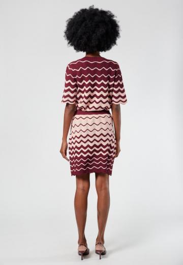 Вязаная юбка