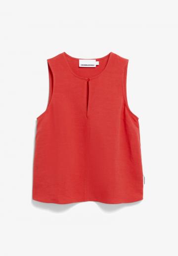 Блузка без рукавов