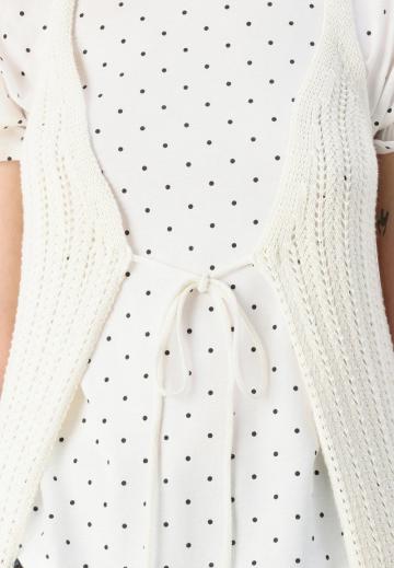 Длинный жилет