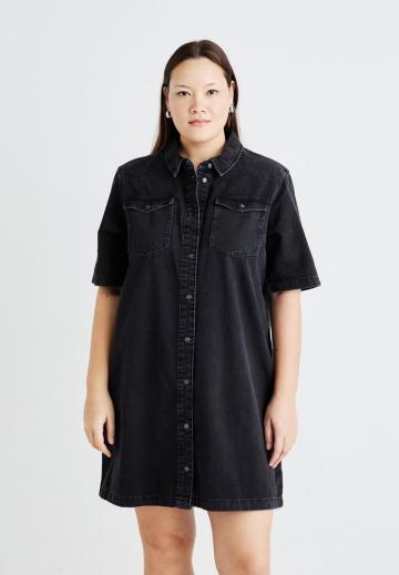 Джинсовое платье