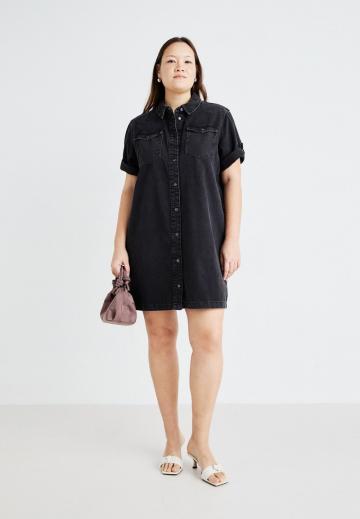 Джинсовое платье