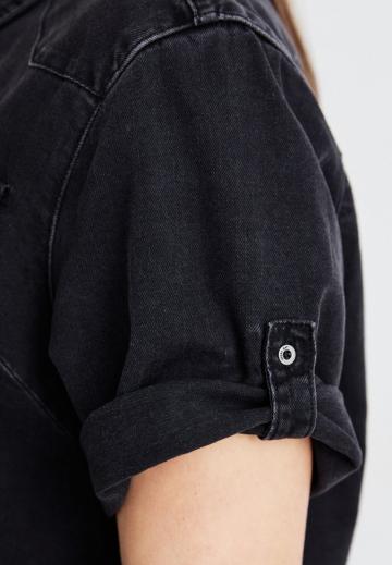 Джинсовое платье