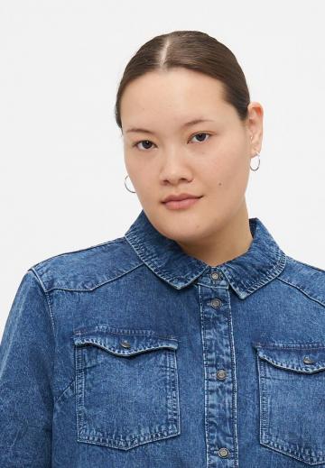 Джинсовое платье