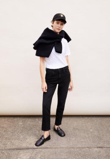 Прямые джинсы