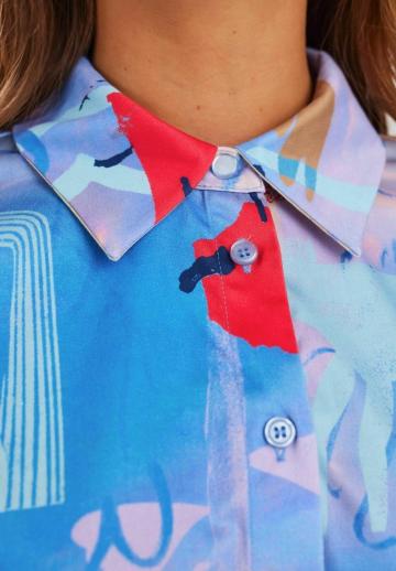 Блузка-платье