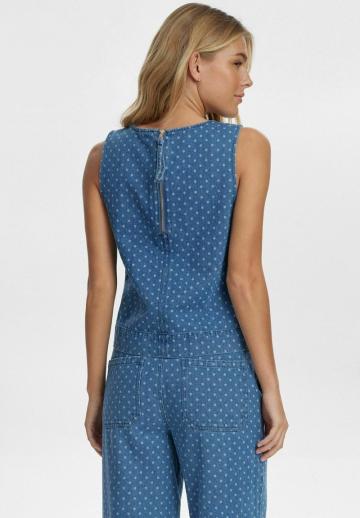 Джинсовая жилетка