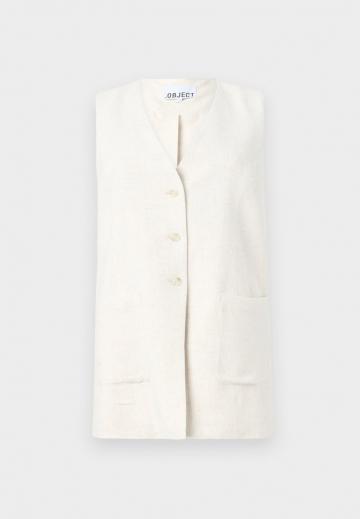 Длинный жилет