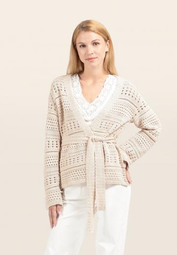 Вязаная кофта
