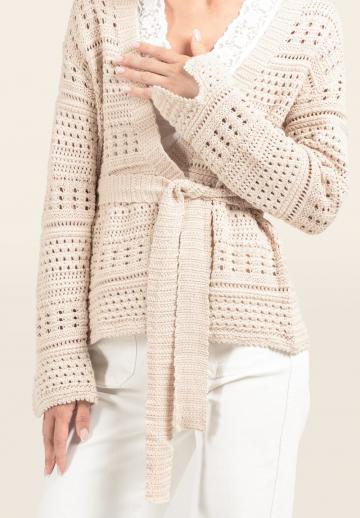 Вязаная кофта