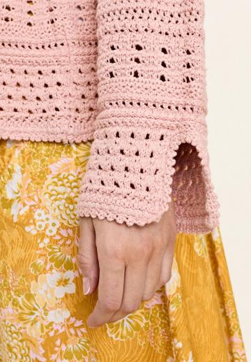 Вязаная кофта