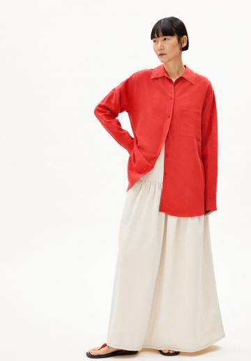 Длинная блузка